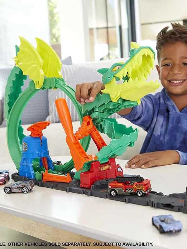 official-hot-wheels-city-2022-giant-ape-dragon-scorpion-dinosaur-attack