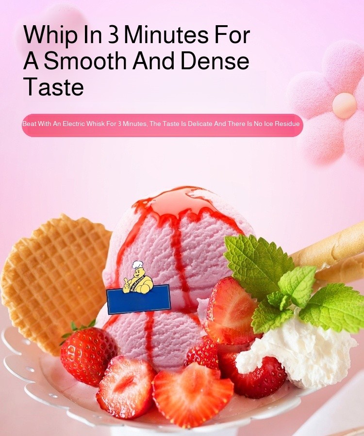 【100% Authentic】Homemade ice cream powder ingredients/ Soft Serve Ice ...