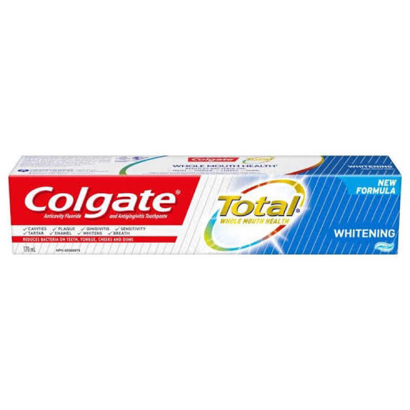 Colgate Total Whitening Toothpaste 170G | Shopee Philippines
