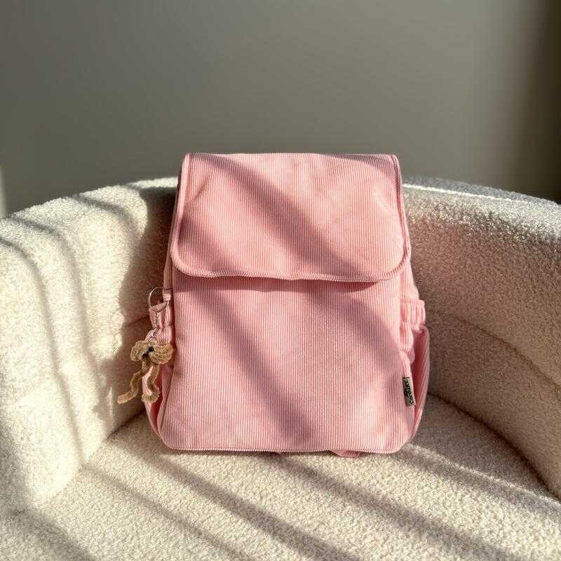 MINI RIA BACKPACK WITH ZIPPER CLOSURE MAGNETIC LOCK SNAP BUTTON BY ...