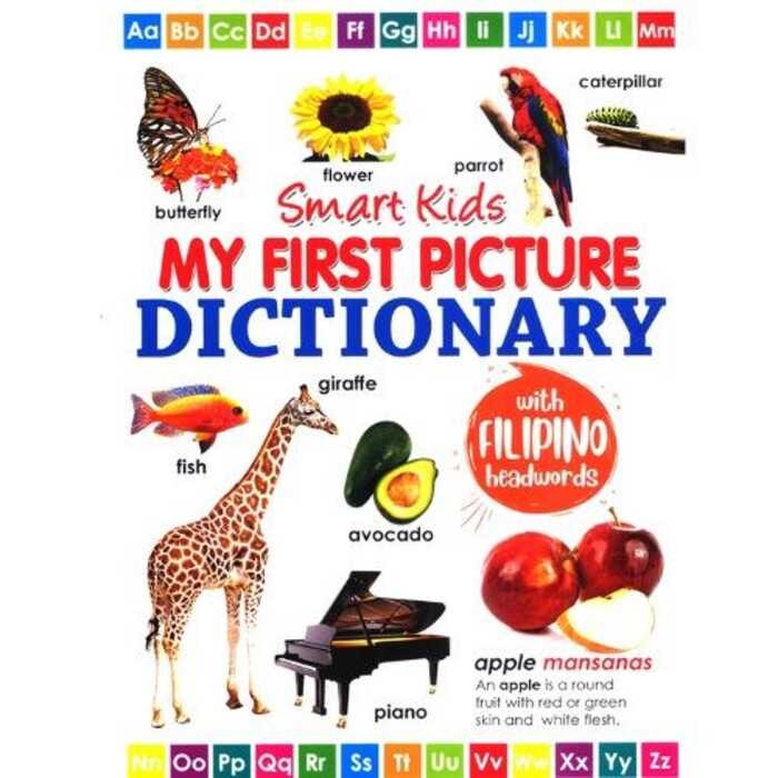 SMART KIDS MY FIRST PICTURE DICTIONARY BOOK WITH FILIPINO HEADWORDS ...