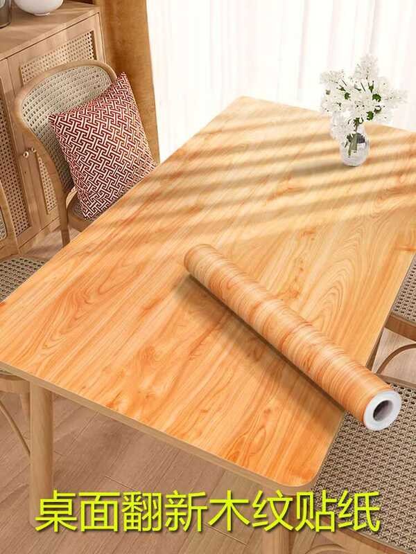Wood 2 Thickened Desktop Renovation Grain Sticker Table Furniture Self ...