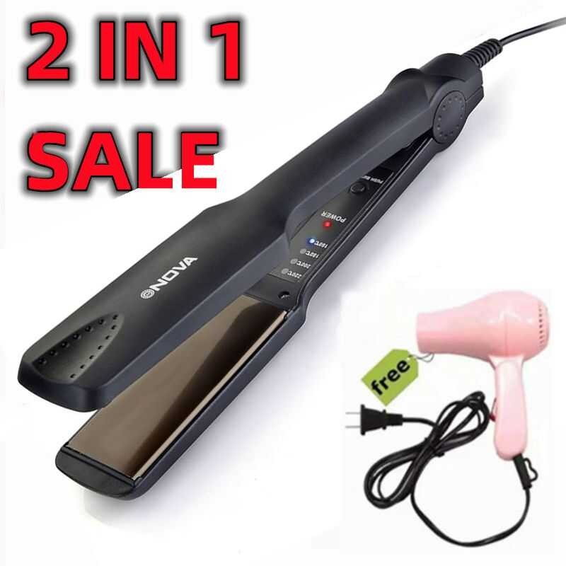 Nova Straightening Machine In Set) Nova Nhc-329 Straightening Iron
