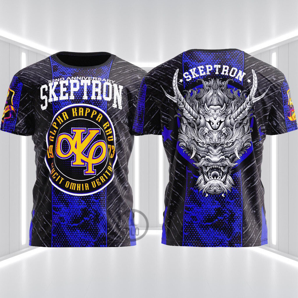 Skeptron Alpha Kappa Rho Akp 52nd Founding Anniversary Fraternity Shirt ...