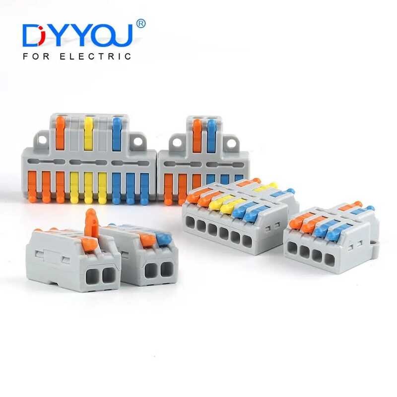 1 In Multiple Out Fast Electrical Wire Connector Universal Compact ...