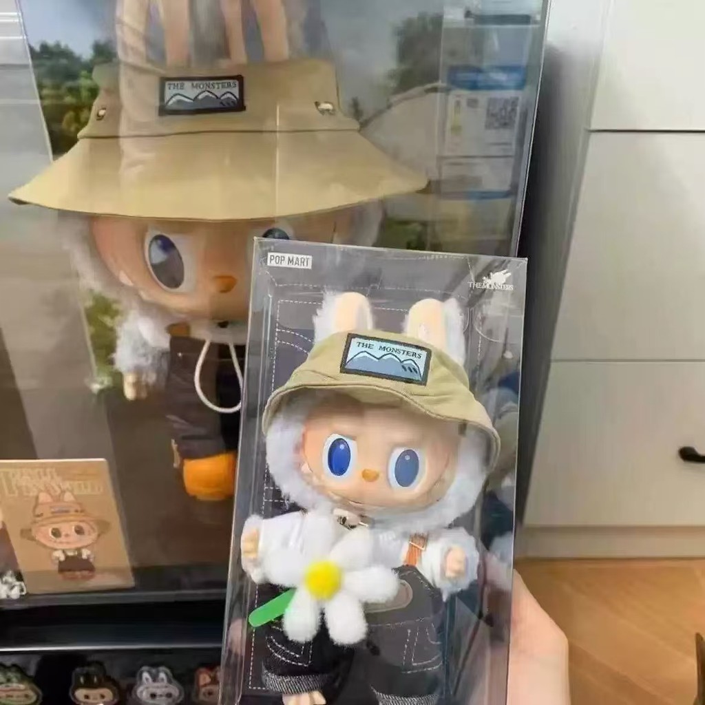 POPMART Pop Mart LABUBU Spring Wild Enamel Plush Doll Pendant Trendy ...