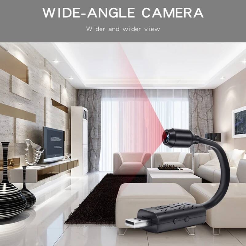 Mini V380pro 360 Degree Rotating Security Computer Monitor Surveillance ...