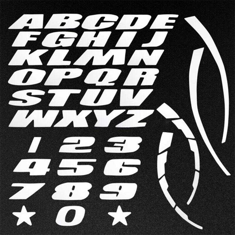 Tire Wheel Sticker Car Motorycycle Sticker Custom Text 3D PVC Tyre ...