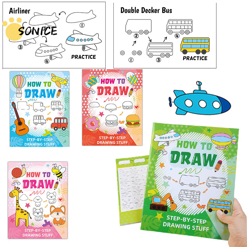 How To Draw Book with Easy Techniques and Step-by-Step Drawing Stuff ...