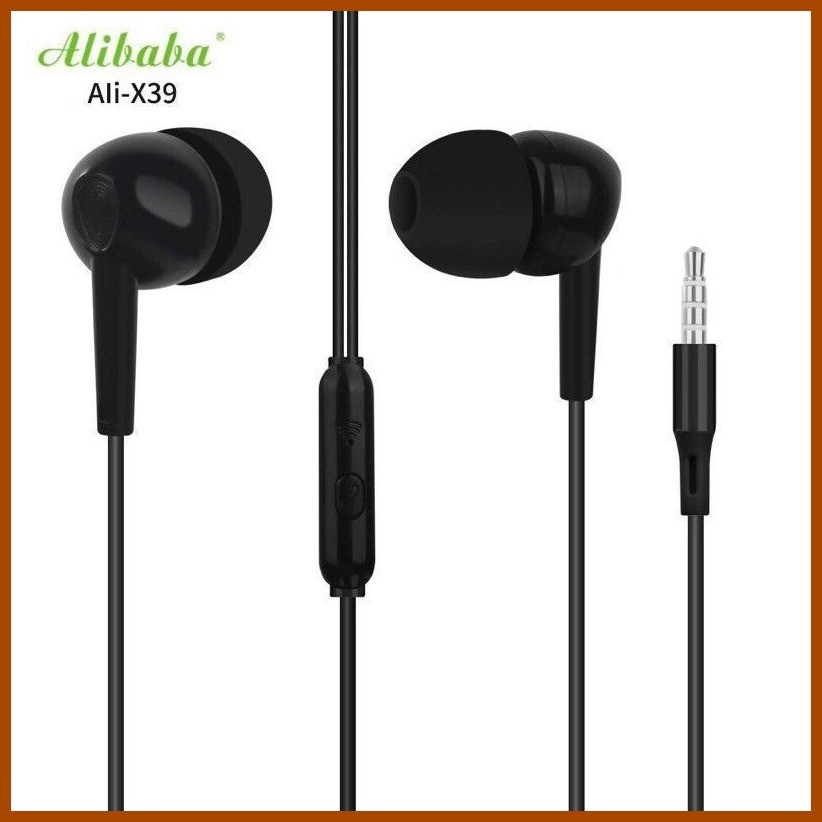 Alibaba Ali-X39 In Ear Studio Earphone Headset | Shopee Philippines