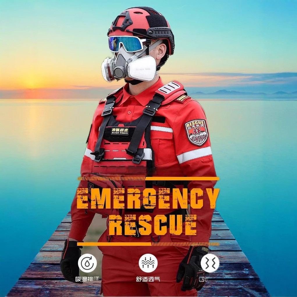 Quick-drying Rescue Suits Summer Forest Fire Fighting Suits Emergency ...