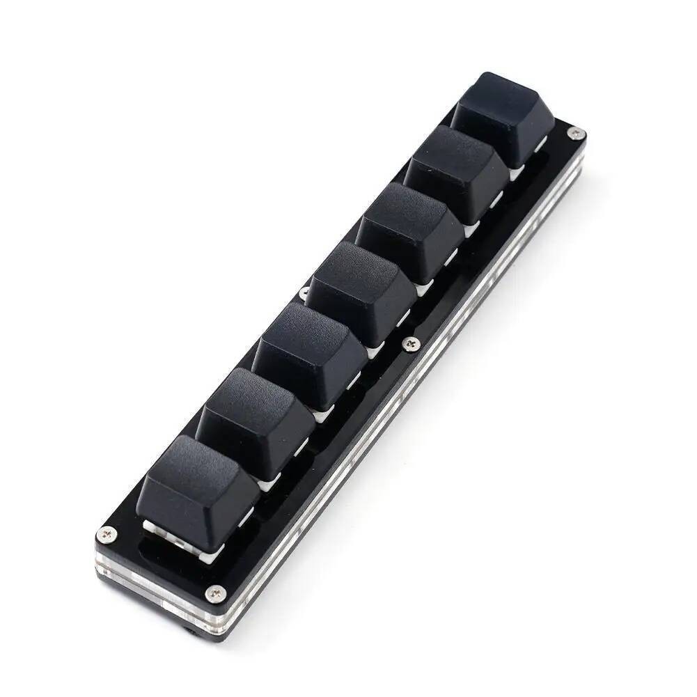 Keys 7 Black Custom Mini Keypad Numpad Mechanical OSU Programming ro ...
