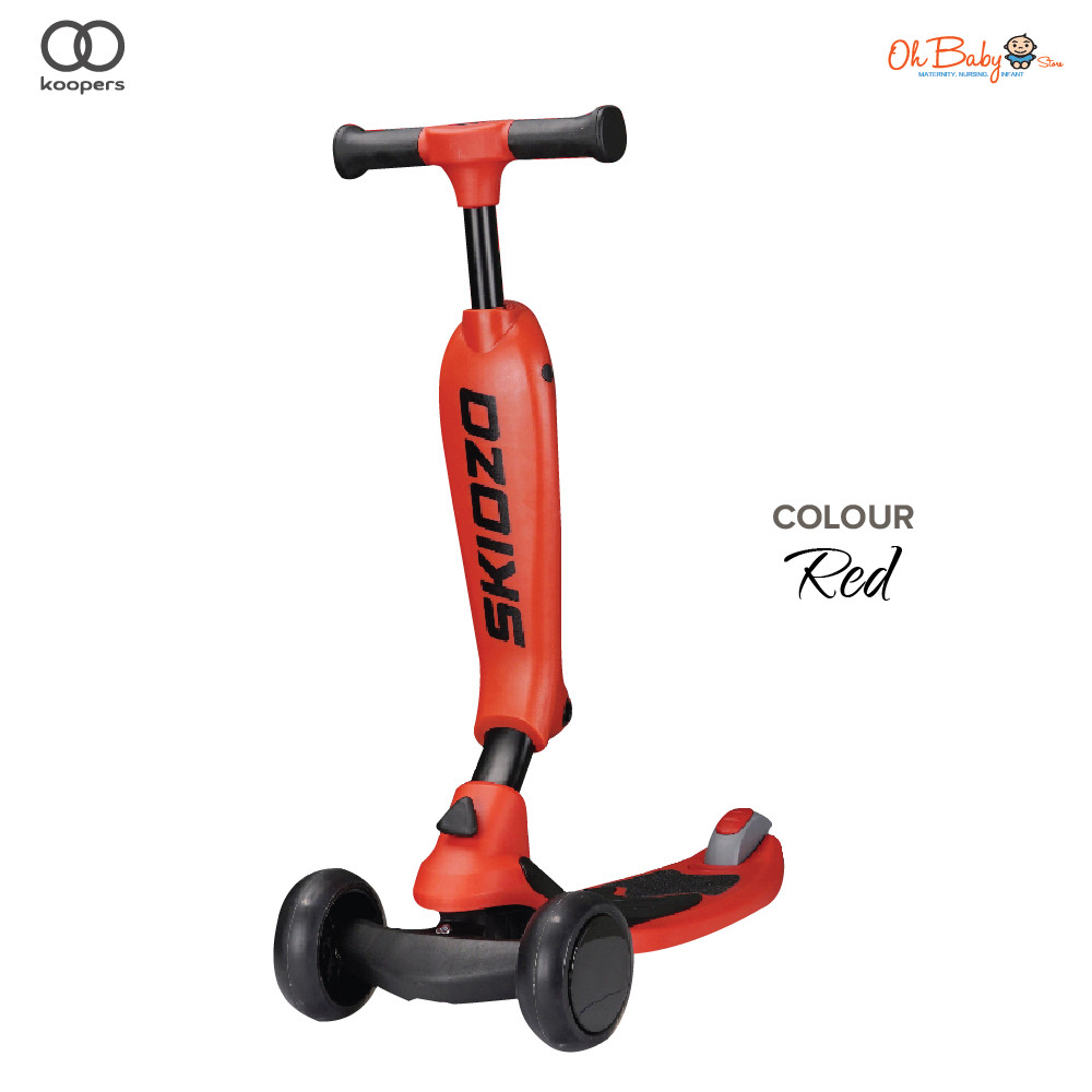 Koopers 2-in-1 Skidzo Scooter Ride On Support from 18m-6 years old ...