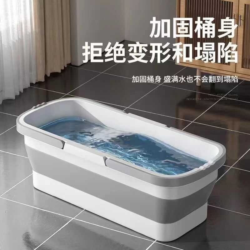 bucket, long Folding strip, large capacity, extra thick mop bucket ...