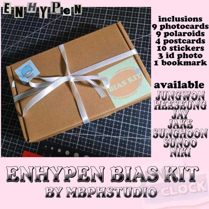 ENHYPEN BIAS KIT BOX (Photocard Fanmade) | Shopee Philippines
