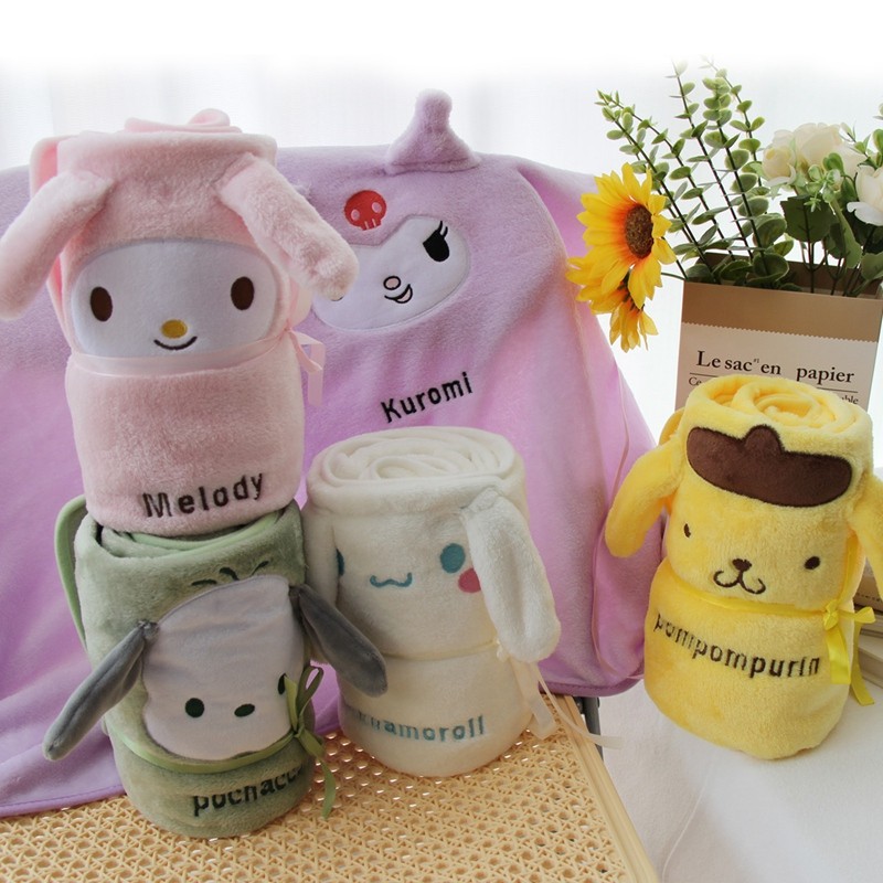 BCT Creative Cartoon Plush Toy Cartoon Blanket Pompompurin Blanket ...