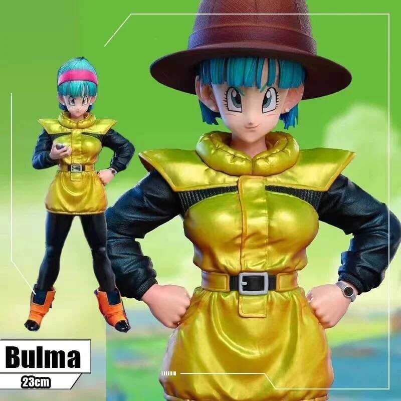 Anime ☽ Dragon Ball Z Bulma Action Figure 23Cm Pvc Statue Collectible ...