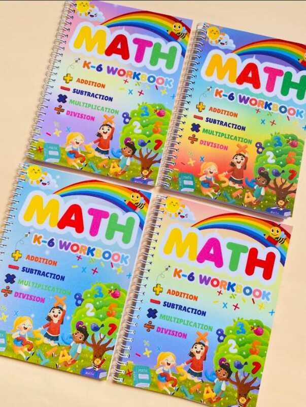 MV Math K-6 Workbook A5 Size Laminated Cover | Shopee Philippines