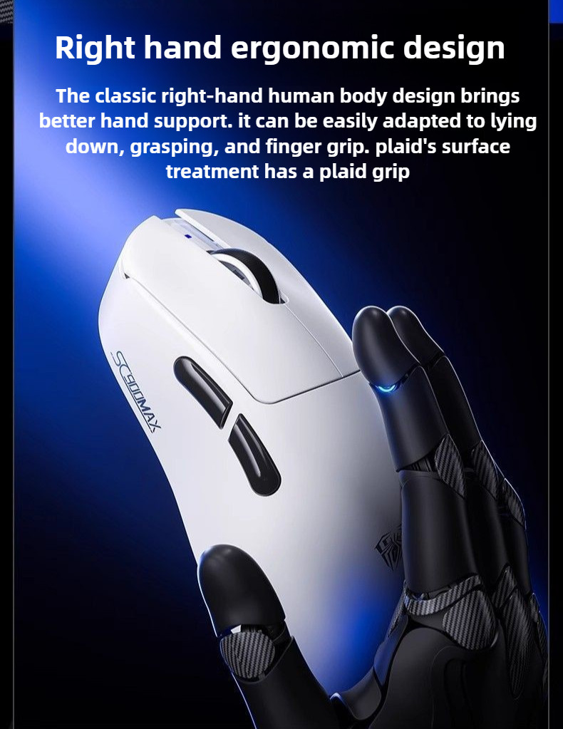 AULA SC900 Pro/Max Wireless Tri-mode Esports Mouse Dual 8K Lightweight ...
