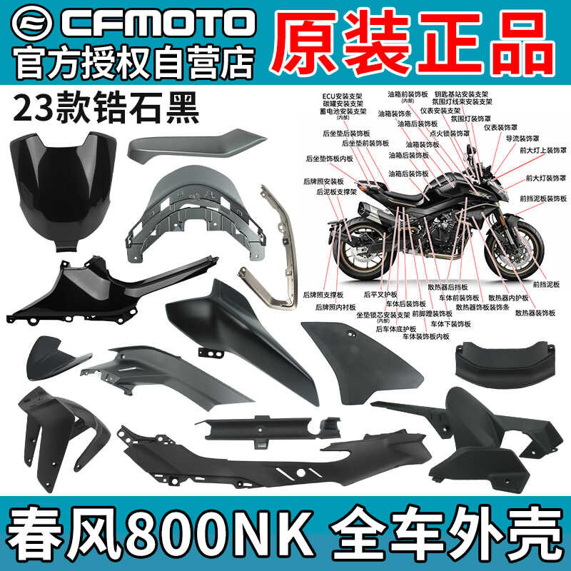 CFMOTO Chunfeng 800NK Front Fender CF800-7 Radiator Guard Instrument ...