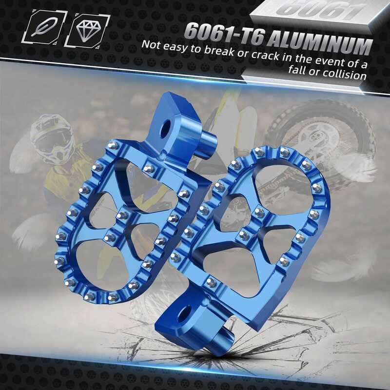 Adesivo per piastra anteriore Yamaha YZ 125, 250 (2015 - 2021), YZF 250, 450 (2010 - 2017) Ahdes nero e turchese