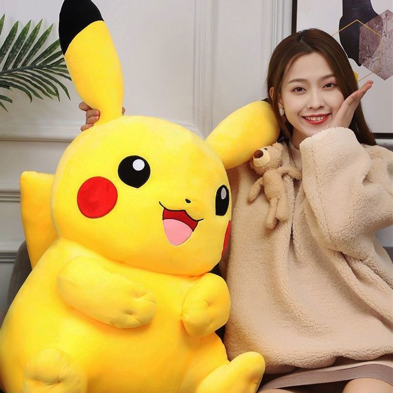 90cm-fat-pikachu-plush-toy-children-s-sleeping-pillow-doll-birthday