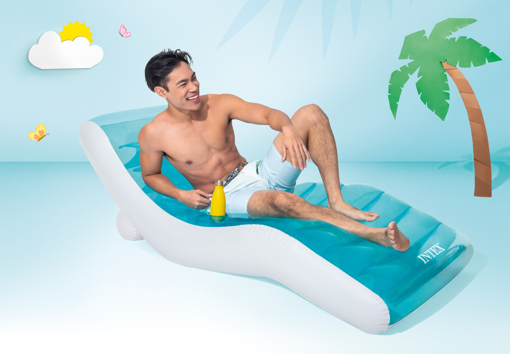 INTEX Water Floating Blanket Floating Cushion Inflatable Floating Row ...