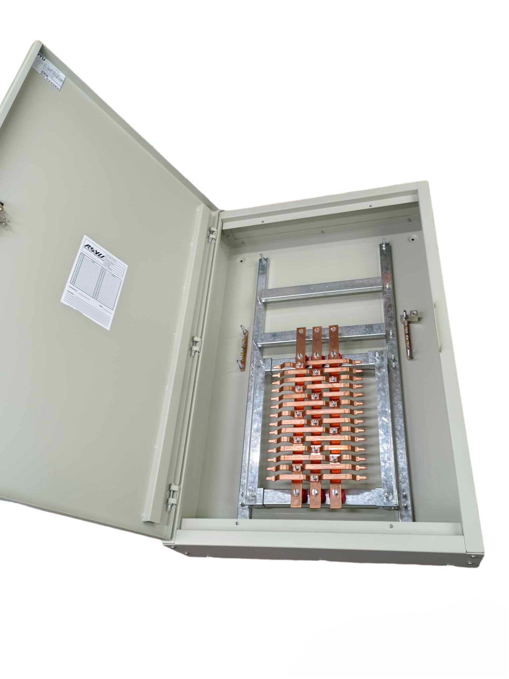 ROYU Panel Board For 125A 3P EZC250H Main 3 Pole with 14 Branches 2 ...