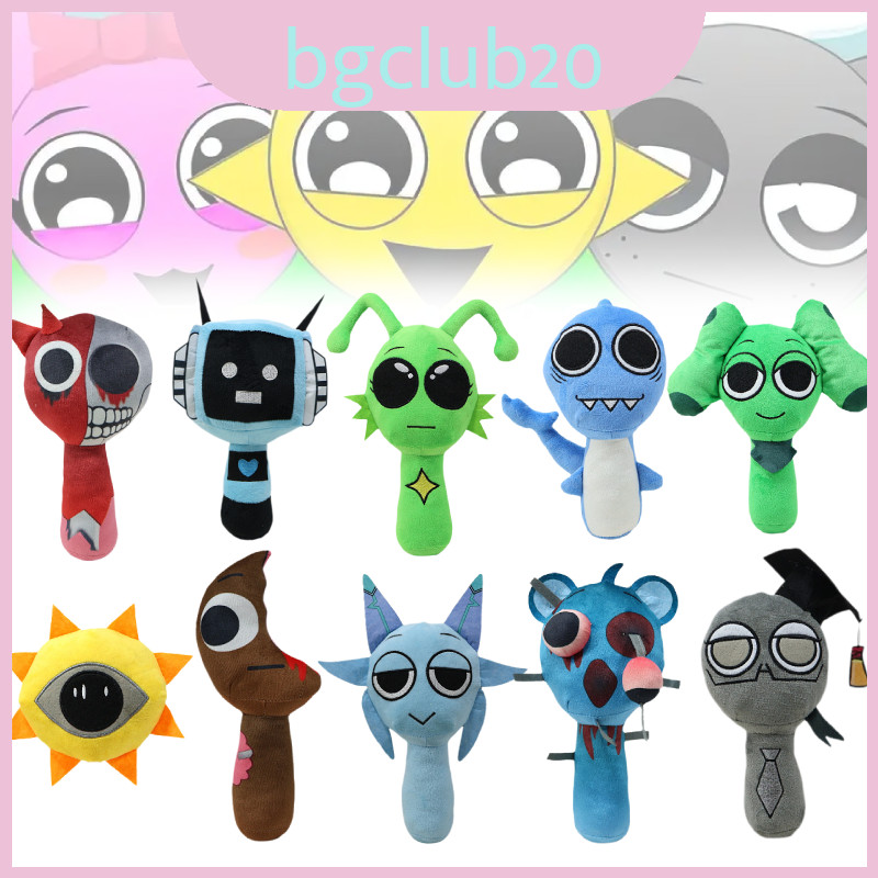 Sprunki Incredibox Plush Rhythm Box Doll Adorable Soft Stuffed For Toy ...