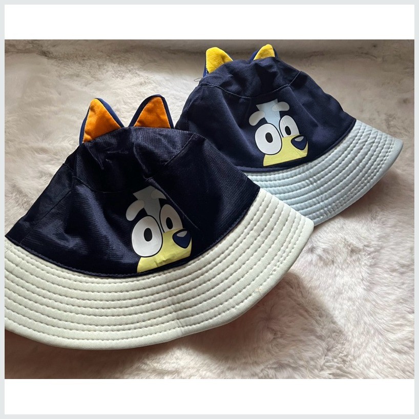 ⇩ ♀ 1-4yo Bluey Reversible Bucket Hat | Shopee Philippines