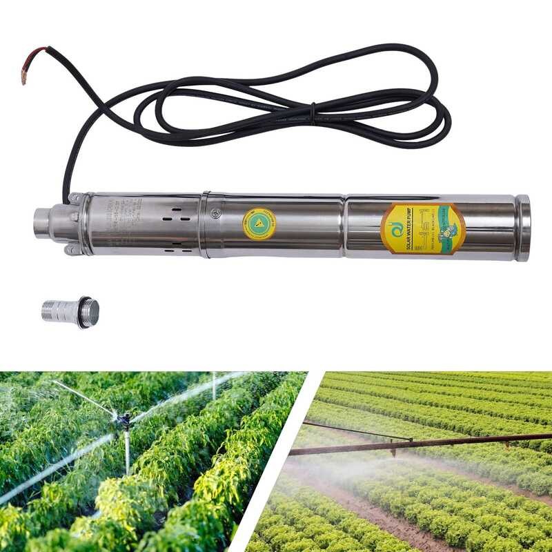 A Solar 3 Water Pump 24V 370W Submersible Deep Well Stainless Steel For ...
