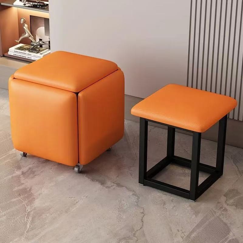Rubik's Cube Stool Can Be Stacked And Combined With Coffee Table, Low ...
