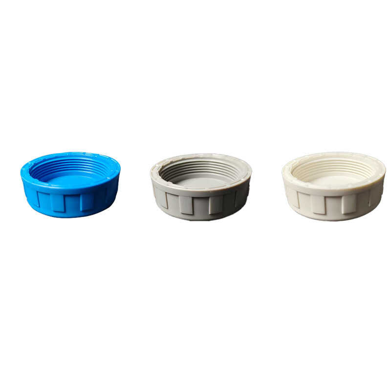 Internal Thread PVC Pipe Cap Internal Thread Pipe Plug 1/2 Inch 3/4 ...