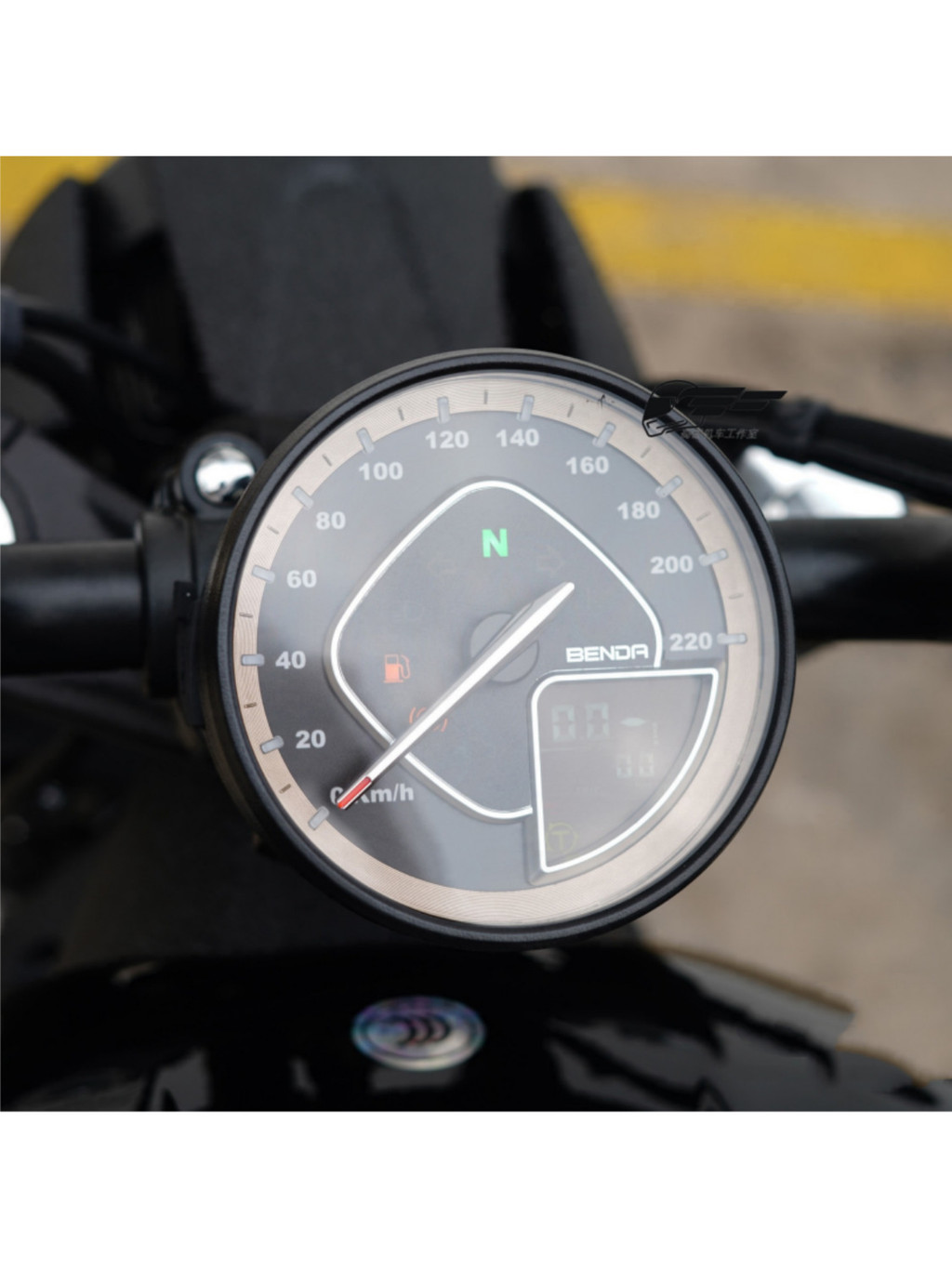 Benda Black Flag 500 Instrument Cluster Odometer Speedometer Gear ...