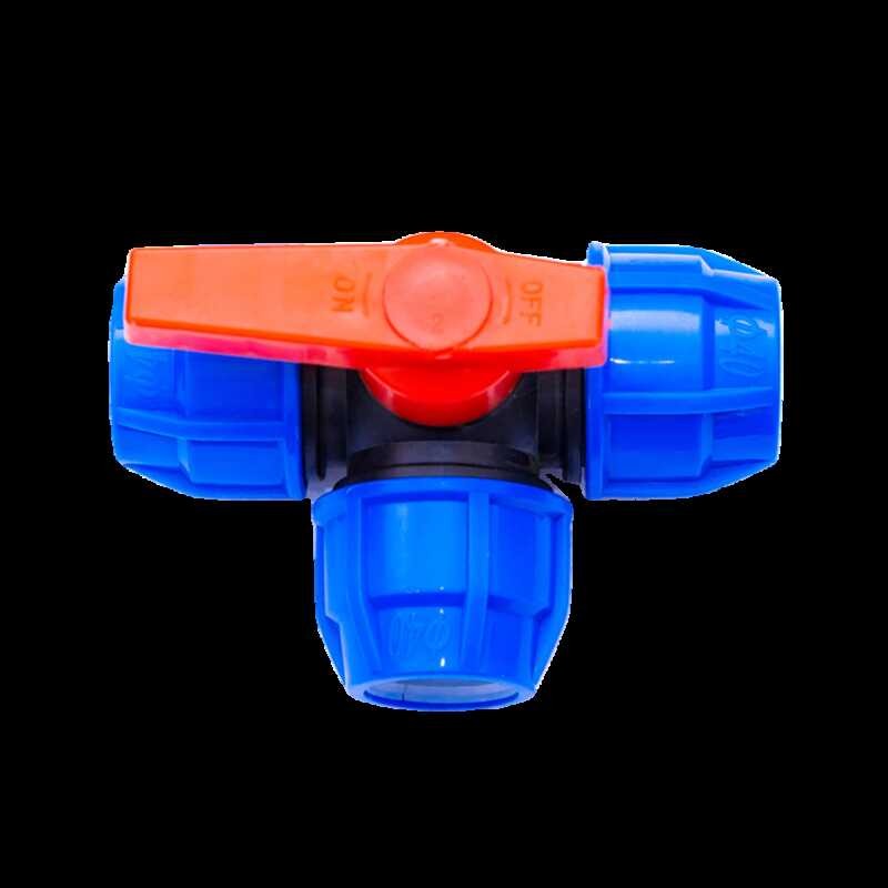 Fittings Quick Connector Quick Union Tee with Switch 32 Plastic PE ...