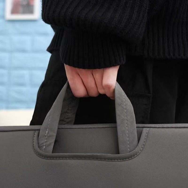 High end laptop bag 13/14/15.6-inch zipper soft cover, briefcase ...