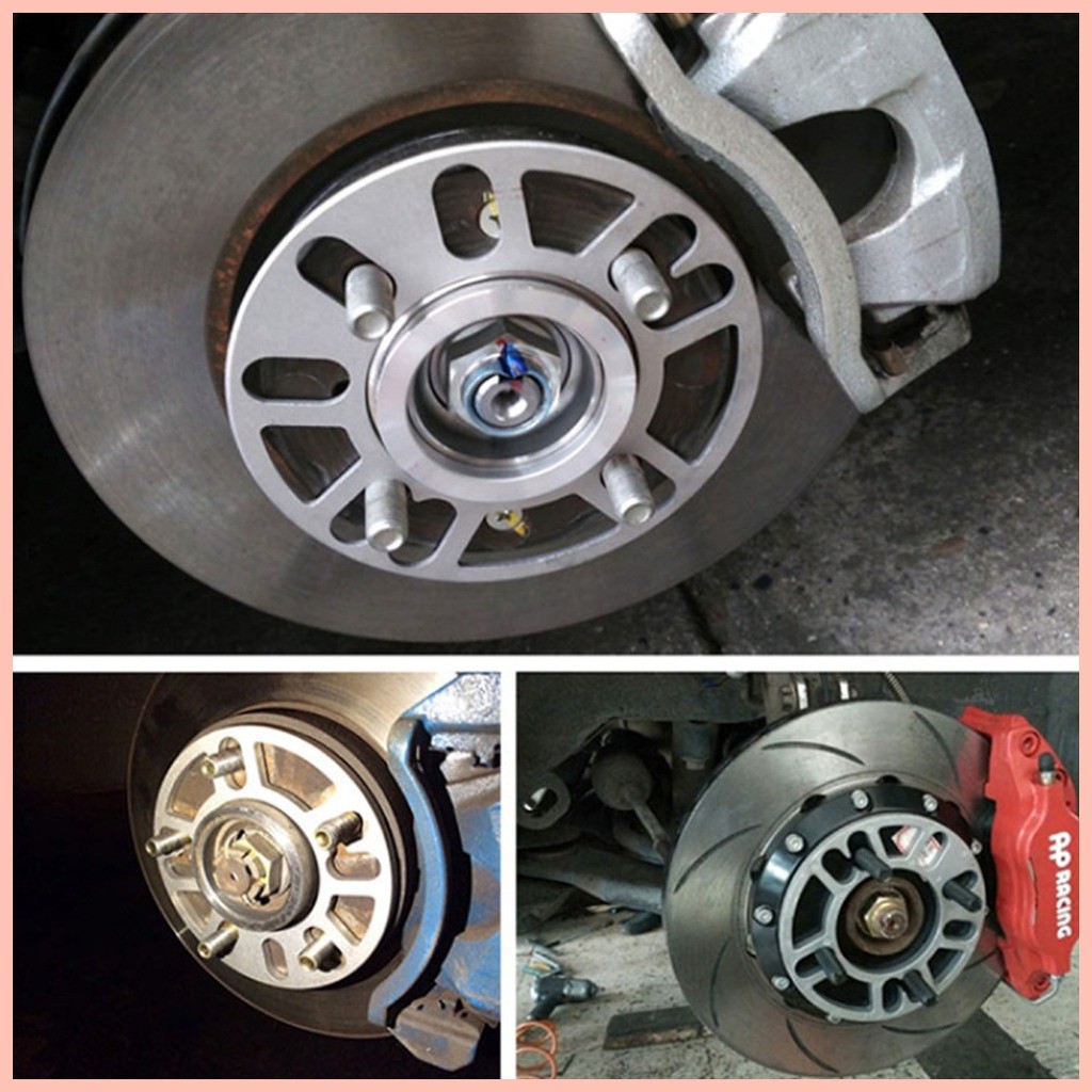 ⋥ 2Pcs 3/5/10mm Universal car widening Wheel Spacers for Lug Rims Bolt ...