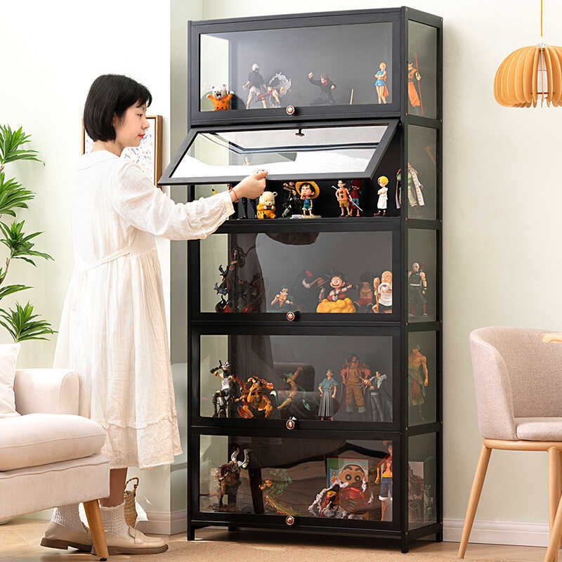 Yy Blind Box Storage Stand Lego Figure Rack Transparent Dustproof ...