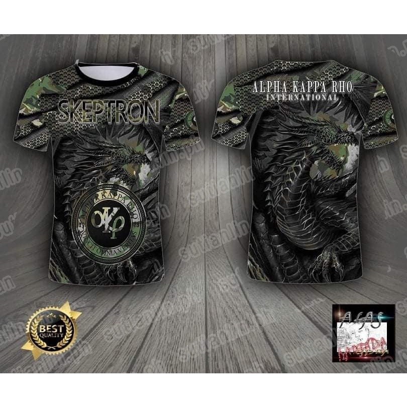 2025 NEW AKP SKEPTRON Alpha Kappa Rho Akrho Full Sublimation Frat Shirt ...