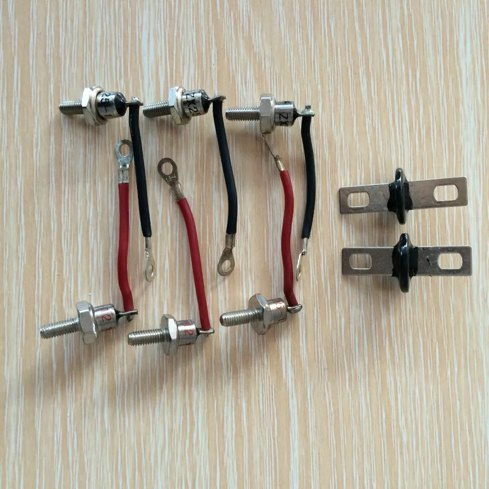 100% Full Ampere Rotating Bridge Rectifier Diode Kit 25A RSK2001 ZX-25A ...