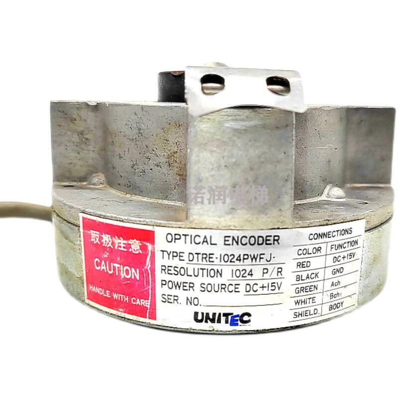 Authentic UNITEC Rotary Encoder DTRE-1024PWF-J Orihinal Stock Quality ...