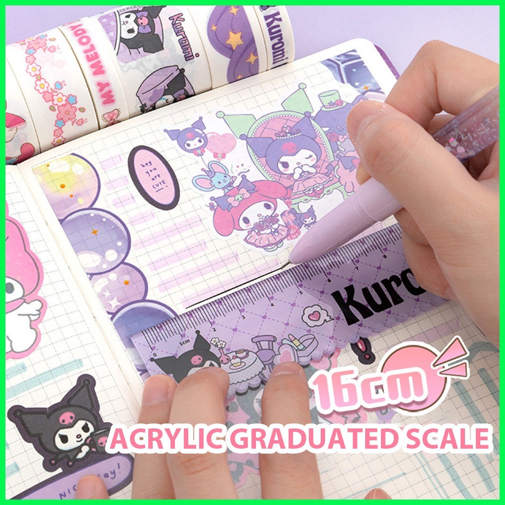 Sanrio Handbook Melody Kulomi Stationery Sticker Set Handbook Gift Box ...