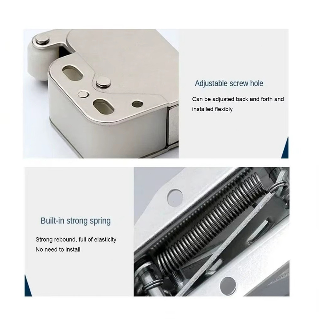 Automatic Spring Catch Locks – Touch Release For Cabinet, Closet ...