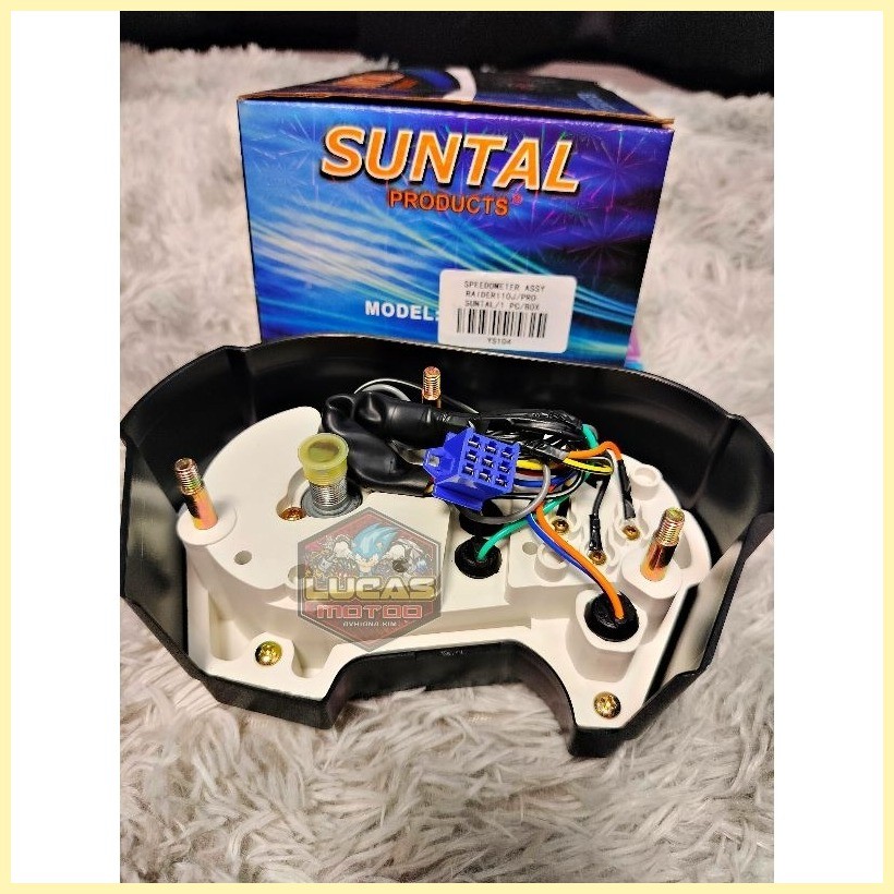 ⊟ ⚽ ♞speedometer assy raider j 110 / raider j pro suzuki suntal brand ...