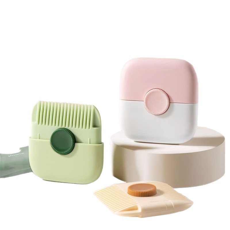 2IN1 Portable MIni Hair Trimmer With Hair Comb Cute Pocket Removable ...