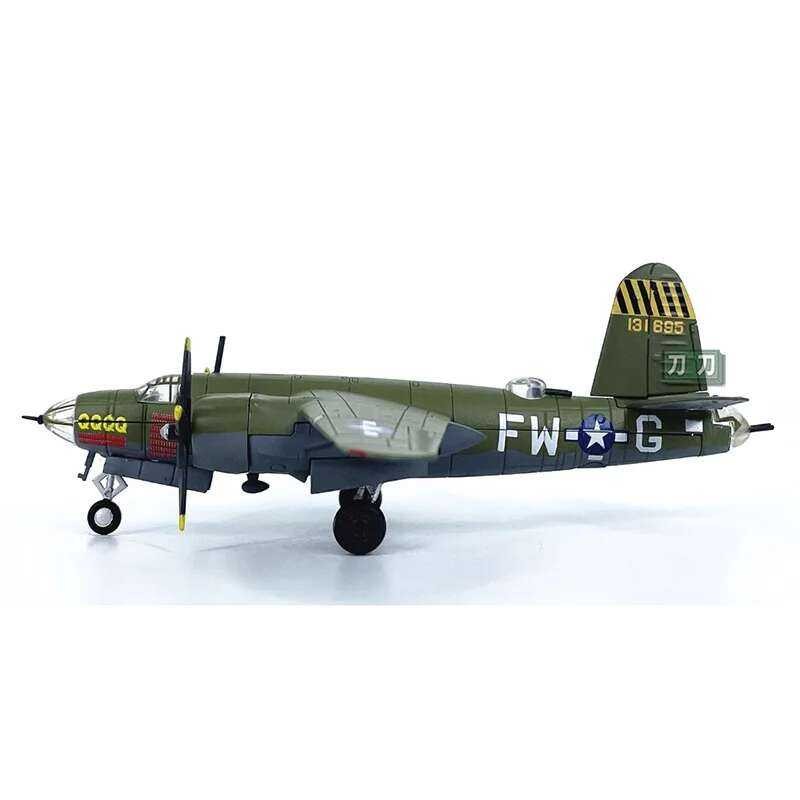 Diecast 1/144 Scale American B-26 Bomber Alloy B26 Aircraft Model ...