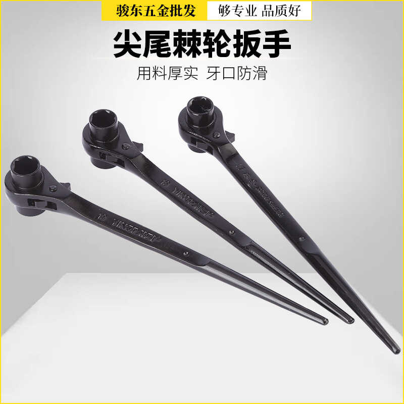 Dongsheng Pointed Tail Ratchet Wrench Bidirectional Fast Automatic ...