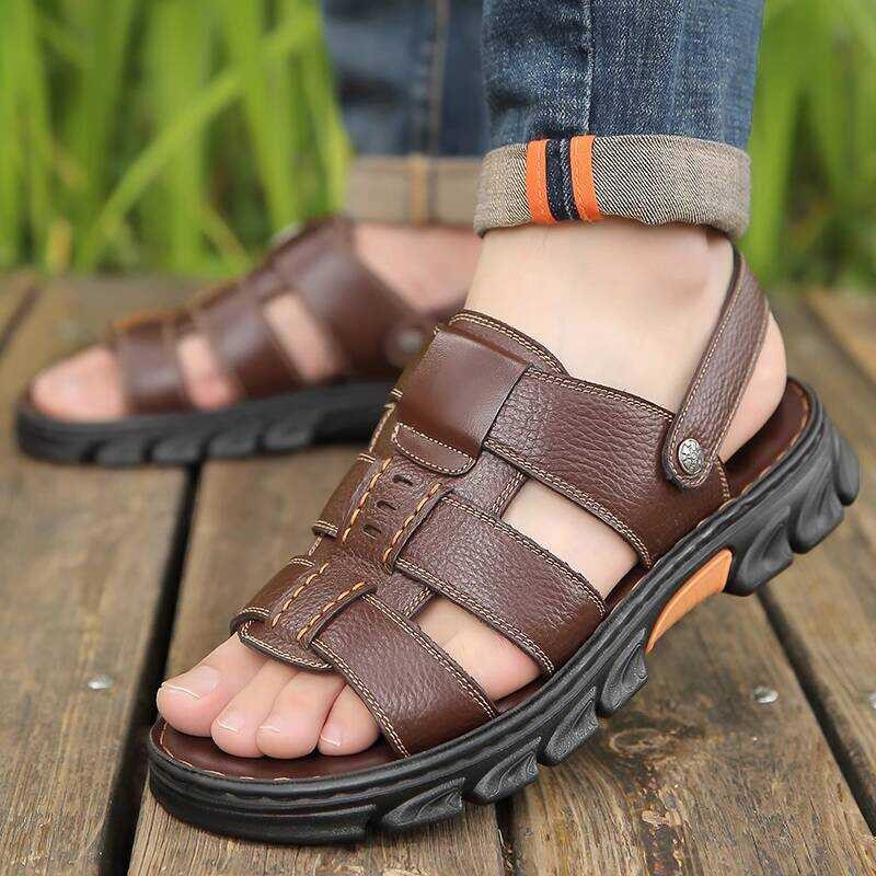 Men’s 2025 Soft Flat Summer Sandals