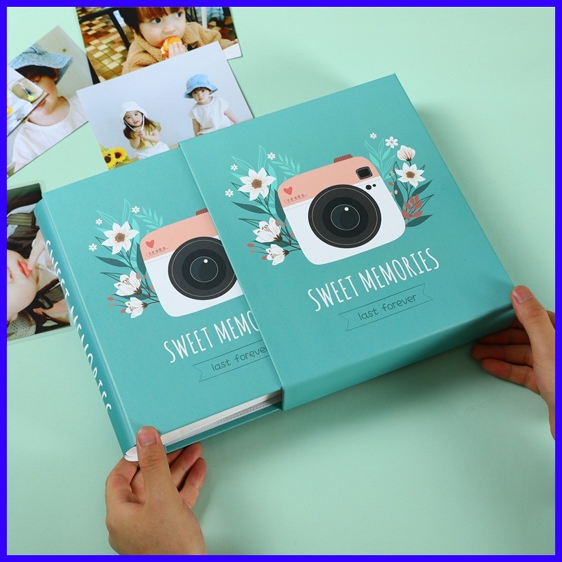 200 Photo Album Baby Memory Collection Book Family Themed Scrap ...