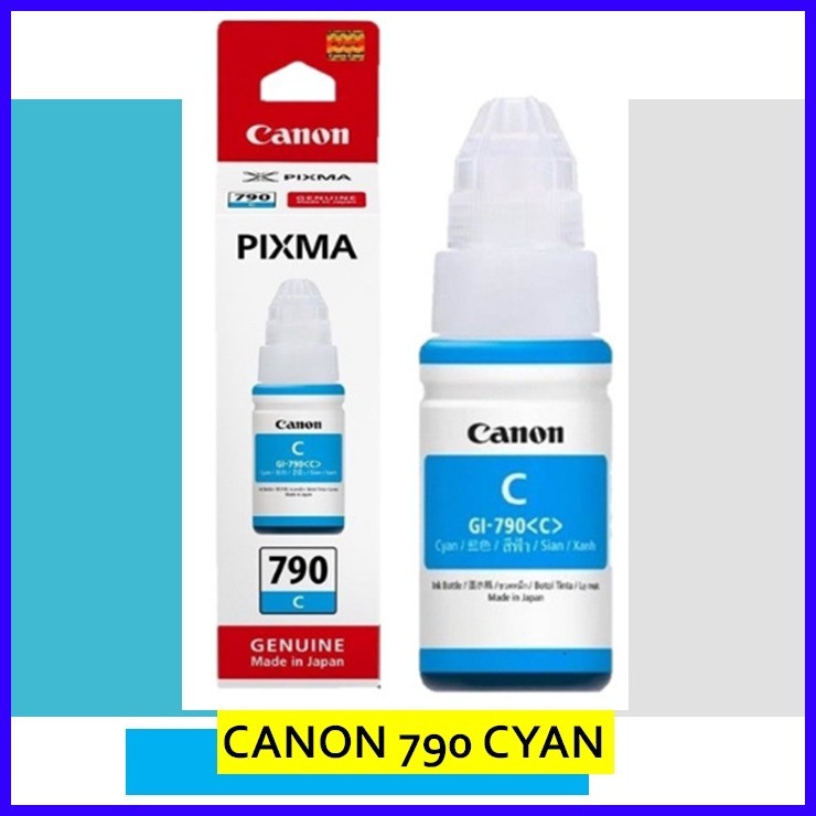 Canon GI 790 B/C/Y/M Ink Bottle for Pixma G1000 G1010 G2000 G2010 G3000 ...